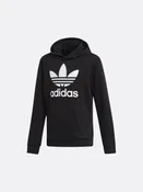 adidas - Boy - Trefoil Hoodie - Black/White