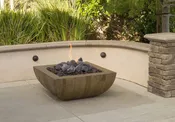 36″ Bordeaux Square Wood Fire Bowl