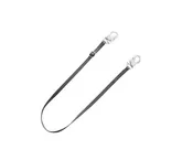 V-Series standard single-leg adjustable restraint lanyard, 6',36C small snaphooks, ANSI Z359.3-2017, CSA Z259.11-17