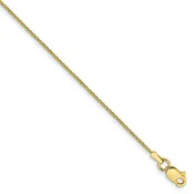 10K 1Mm Parisian Wheat Chain