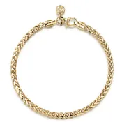 4mm Classic Wheat Chain Bracelet