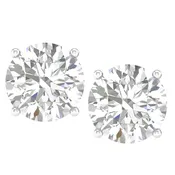 10K 0.50CT Certified Lab Grown Diamond Earring