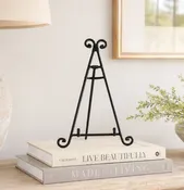 12" Black Triangle Back Easel