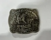 1985 Hesston National Finals Rodeo Youth Belt Buckle