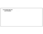 #10 Self Sealed Non-Window Envelope