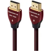 AUDIOQUEST HDM48CIN075 Cinnamon 48 0.75m HDMI Cable - Black/Red