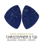 Lapis Pyrite Pair — Custom Artisan Jewelry | Unique Gemstones | Christopher & Co.