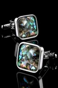 Abalone Shell Cufflinks