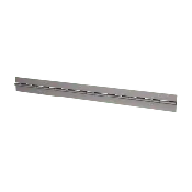 1.06in Open x 72in Long x 0.03in Thick, Steel Continuous hinge, Bare Metal