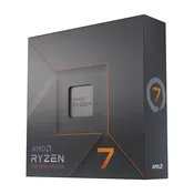 AMD Ryzen 7 7700X 8-core – 16-Thread 4.5GHz (5.4 GHz Max Boost) Socket AM5 Desktop Processor – Silver – Ryzen 7000 series