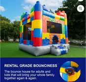 13x13 Inflatable Commercial Grade Bounce House, Jumper suitable for All Ages