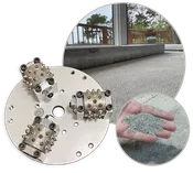 WerkMaster Bush Hammer Tools for Concrete Profiling