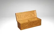 Recipe Box - Solid Wood 3 x 5 Double Size