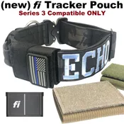Fi Tracker Holder wrap-around Pouch for dog collars (Series 3 Compatible Only) Dimensions: 2"x3" (Premade)