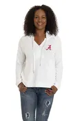 Alabama Crimson Tide Christine Cross Front Hoodie