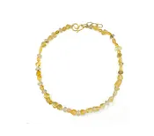 citrine and rutilated quartz necklace | One-of-a-Kind | Margaret Ellis Jewelry