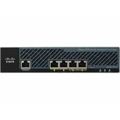 AIR-CT2504-5-K9 - Cisco 2500 Series Wireless LAN Controller with 5 or more licenses.