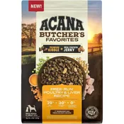 ACANA Butcher?s Favorites Grain-Free Free-Run Poultry & Liver Recipe Dry Dog Food, 4-lb