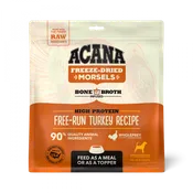 Acana Freeze Dried Dog Food & Topper, Grain Free, High Protein,  Fresh & Raw Animal Ingredients, Free-Run Turkey Recipe, Morsels
