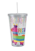 16 Oz. X-Spree Tumbler w/Straw