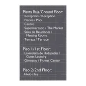 AC Hotel Floor Directory Sign (Bilingual)