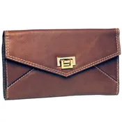 **JUST A FEW LEFT IN STOCK** Envelope Clutch - Toffee