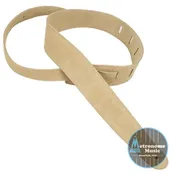 2.5" CAPRI SUEDE STRAP WITH NUBUCK BACKING HONEY