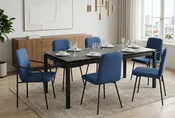 Alec Extension Dining Table With Chairs