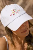 Rainbow Embroidered Sunshine Club Baseball Hat