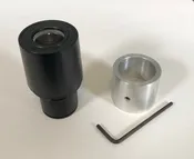 10X Widefield Ocular with Crosshair Reticle and 23.2-30mm Collar Adapter