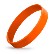 Adult Solid Color Silicone Wristbands