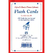 Alfred Basic Piano Library: Flash Cards, Levels 1A & 1B