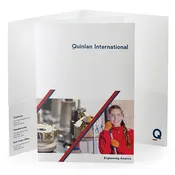 6" x 8-¾" Presentation Folder – Printed