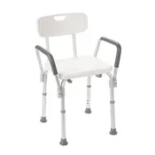 Bath Bench with Padded Arms and Backrest (12445KD-1)