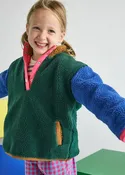 Alice & Wonder - Color Block Fleece Pullover - Pink