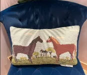Horse Pillow — Spring Street Boutique