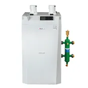 95% 110,000 BTU - 8:1 TDR - High Efficiency Fire Tube Condensing Boiler with Caleffi Separator + Wi-Fi Connectivity - Floor Standing • Direct Vent | Instinct FSB Solo 110 - Discontinued Item Warranty No Longer Available