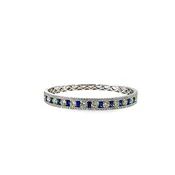 The Sapphire Baguette Bangle
