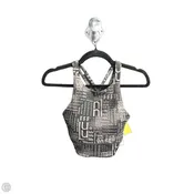 Athletic Bra By Lululemon In Black & Grey, Size: S