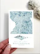 Bellingham + Mount Baker Postcard