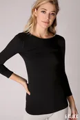 3/4 Sleeve Crew Neck Top - ONE SIZE FITS MOST