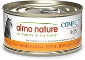 Almo Nature HQS Complete Chicken with Carrot in gravy, 70g/2.47oz