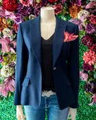 Bamboo Custom Blazer - Navy