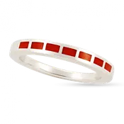 3MM MEDITERRANEAN CORAL FLAT BAND