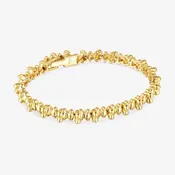 18K gold vermeil chain Bracelet with bear motifs Bold Bear
