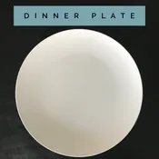 Dinner plate P10 — Painted Plate