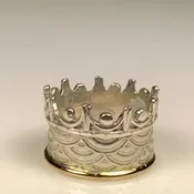 Silver and Gold Crown Ring — Ladysmith Jewelry