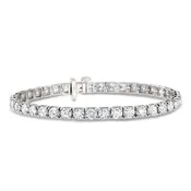 10.00 ct. t.w. Lab-Grown Diamond Tennis Bracelet in Platinum