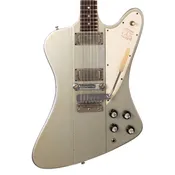 1965 Gibson Firebird III - Silver Mist Poly - RARE! Wide Nut, Non-Reverse Headstock - Original Vintage Custom Color Electric Guitar - 1 of 1? WOW!