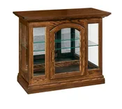 738 Edition - Amish Handcrafted Small Curio Cabinet